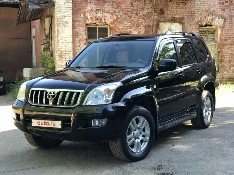Land Cruiser Prado 120 серый