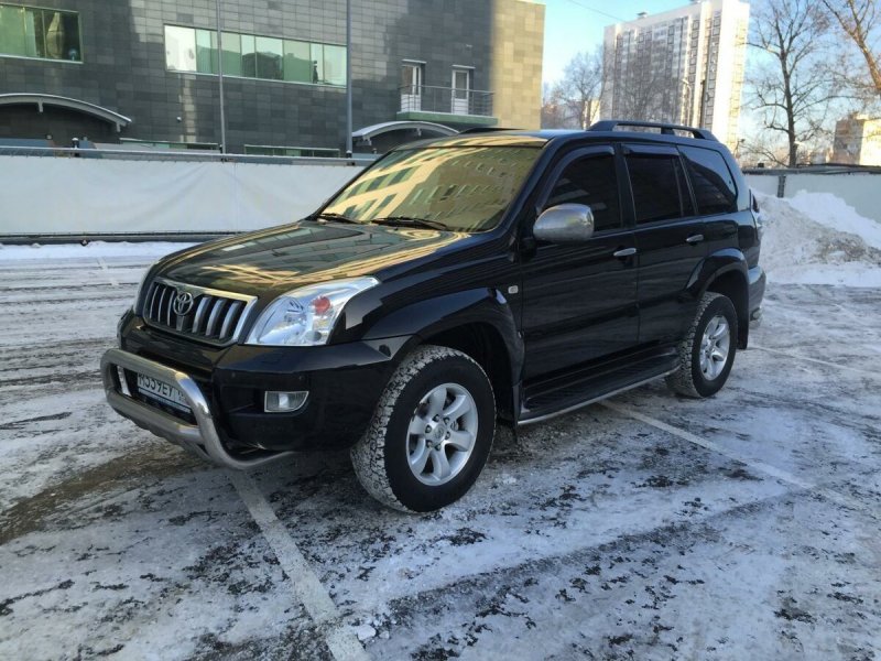 Land Cruiser Prado 120 белый