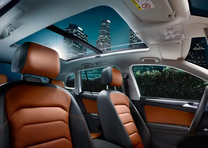 Volkswagen Tiguan 2020 панорамная крыша