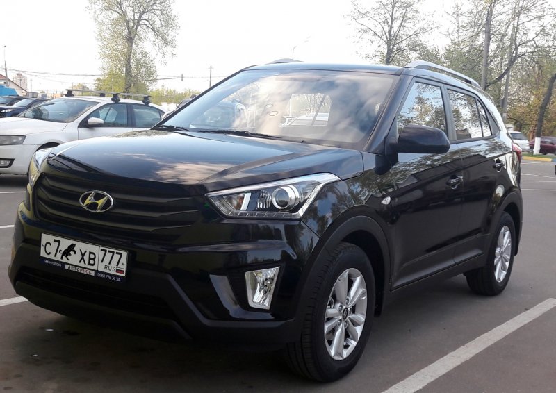 Hyundai Крета черная
