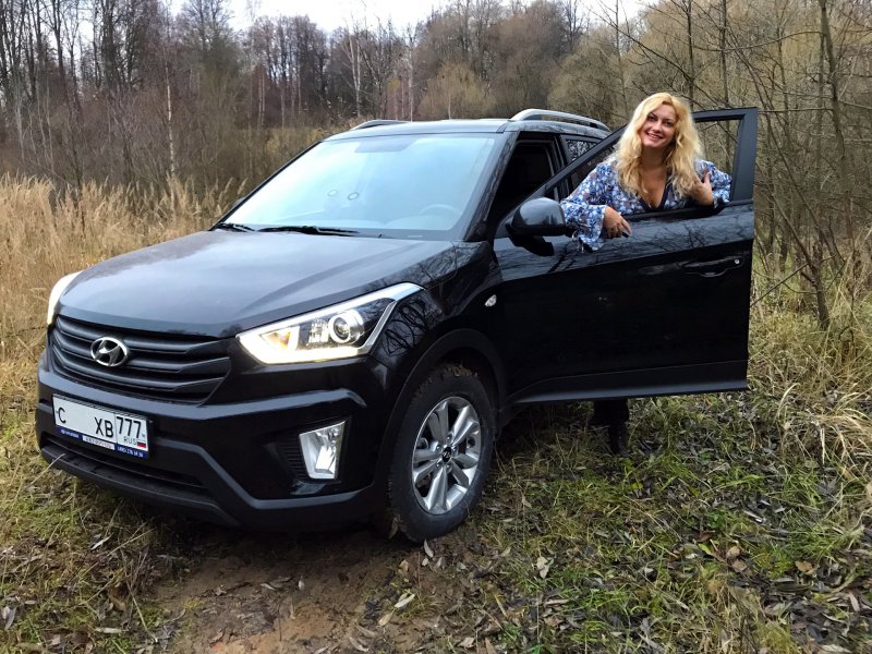 Hyundai Creta белая