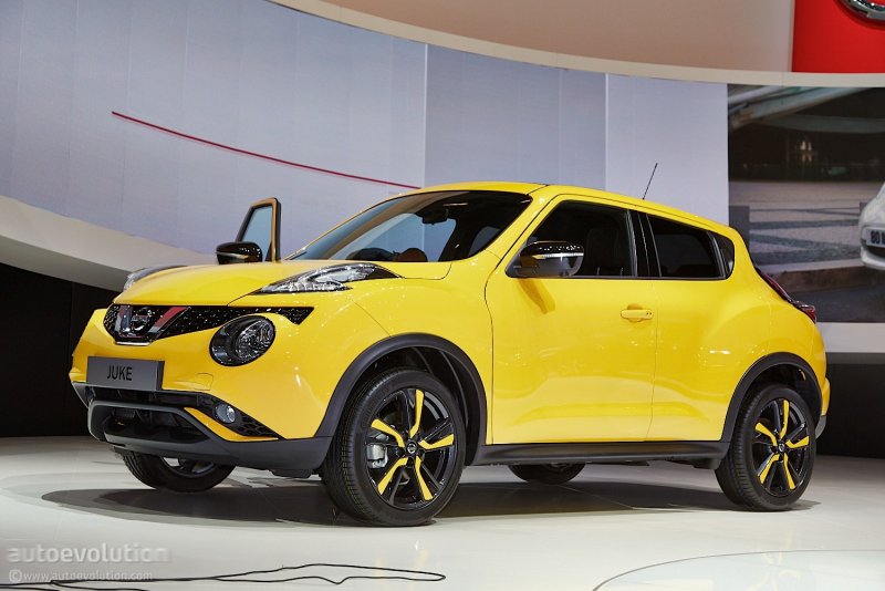 Nissan Juke 2021 желтый