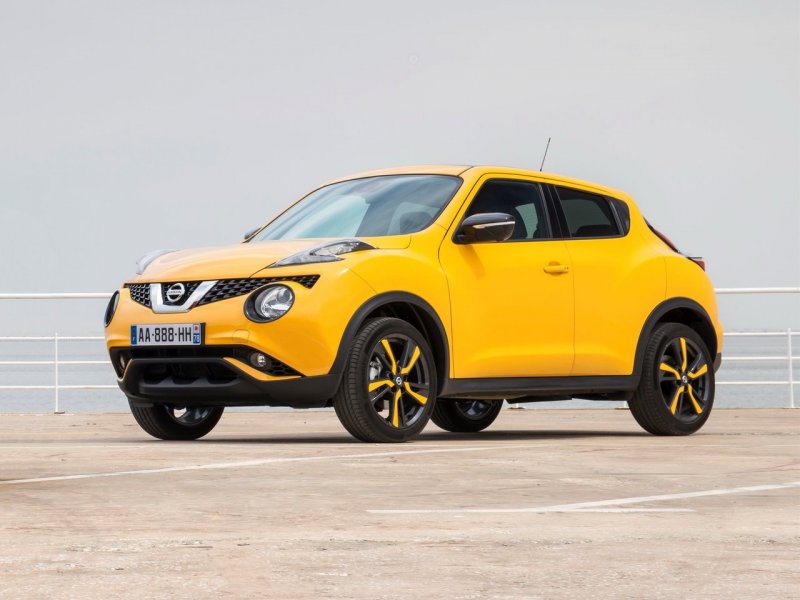 Ниссан Juke желтый