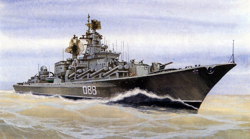 Боевые корабли советского ВМФ