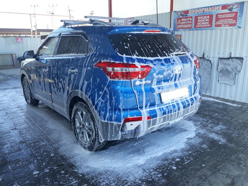 Hyundai Creta зеленая