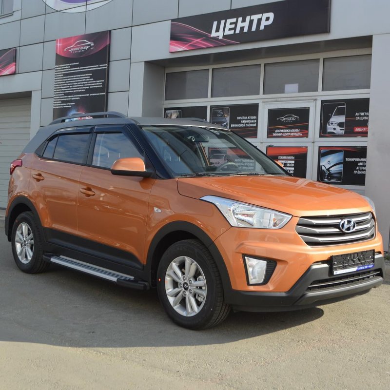 3д наклейка Hyundai на авто