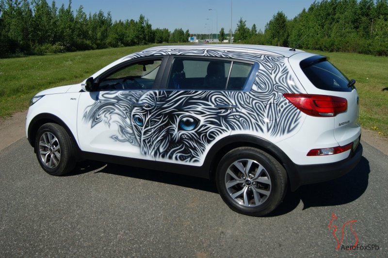 Hyundai Creta чёрного цвета, 2017 г.в., гос.№o077kx 152