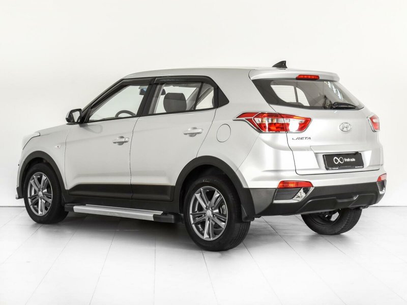 Hyundai Creta оранжевая с черной крышей