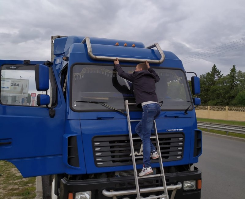 Тюнингованный МАЗ 5440