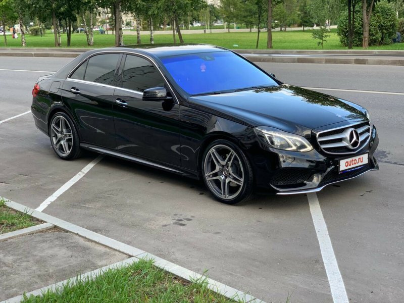 Mercedes Benz w212 черный