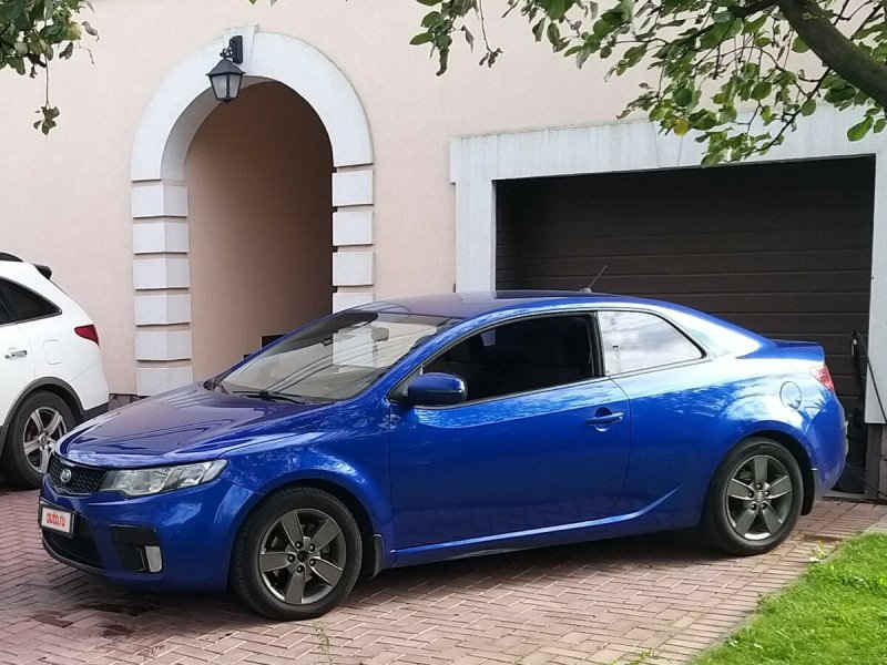 Kia Cerato Koup 2012 синяя
