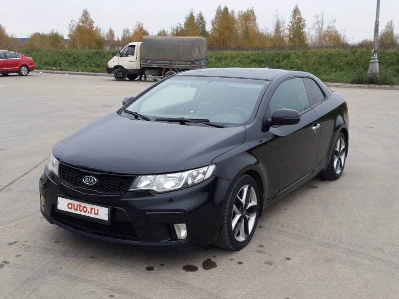 Kia Cerato 2010 черный