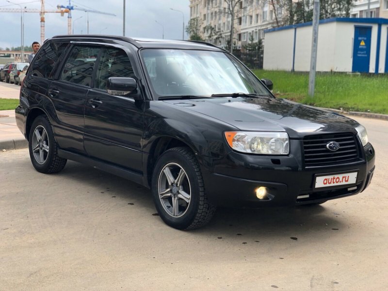 Субару Форестер 2007 черный