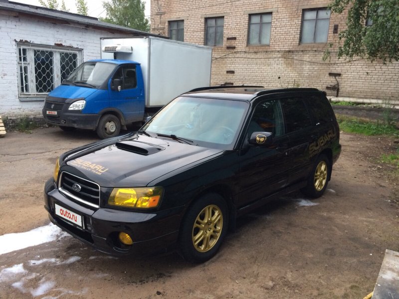 Subaru Forester II чёрный