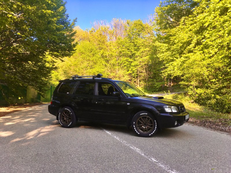 Subaru черный квадратный