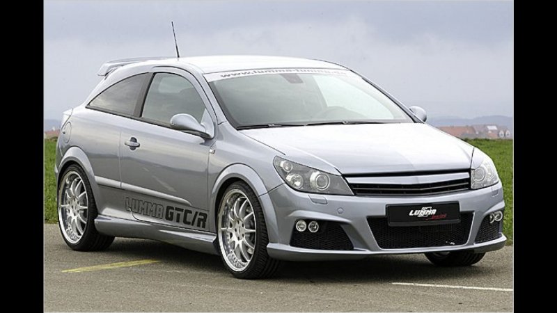 Opel Astra h GTC обвес