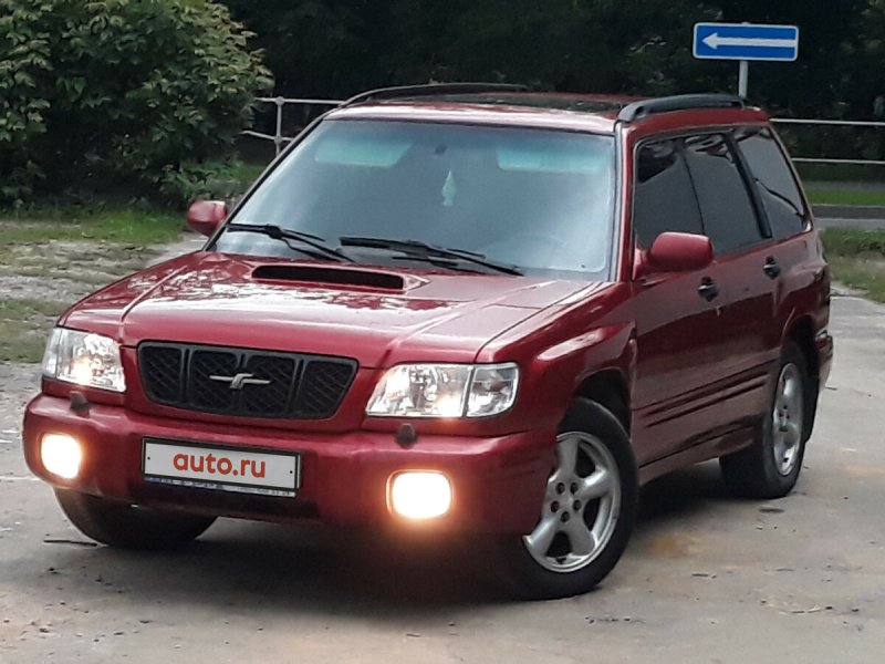 Subaru Forester sf5 черный матовый