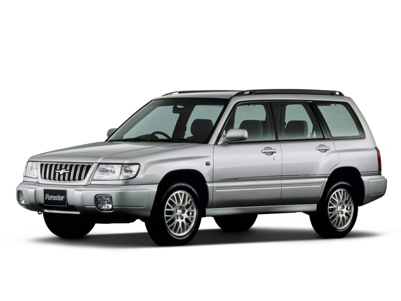 Subaru Forester 1998 черный