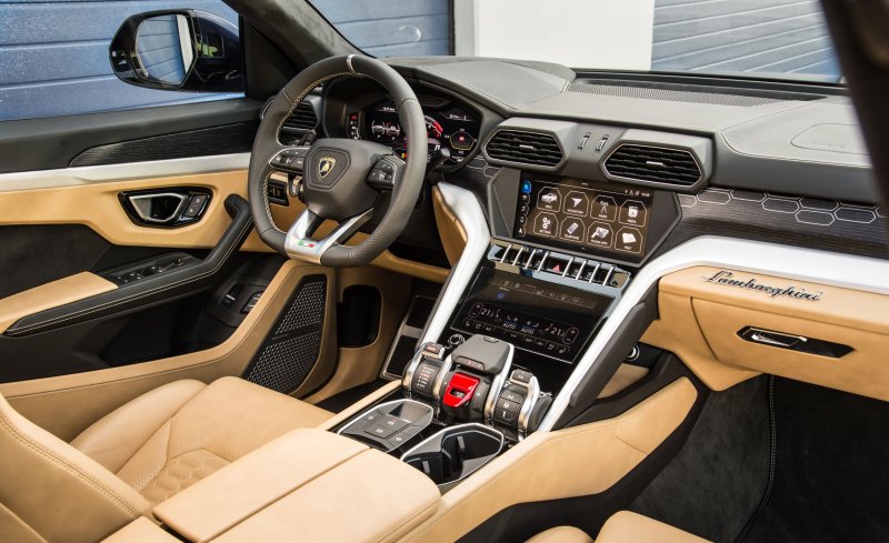 Lamborghini Urus 2021 салон