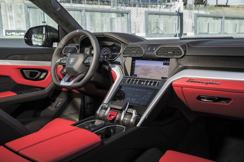 Lamborghini Urus 2019 салон