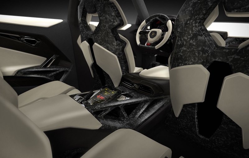 Lamborghini Urus 2019 салон