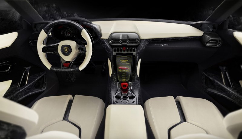 Lamborghini Urus 2019 желтый
