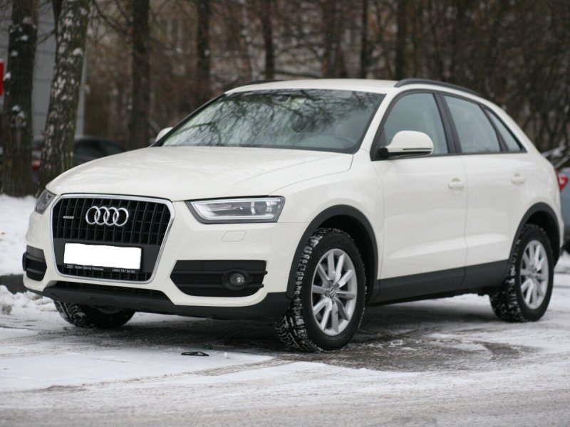 Audi q3 белая
