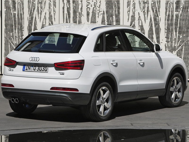Audi q3 белый цвет