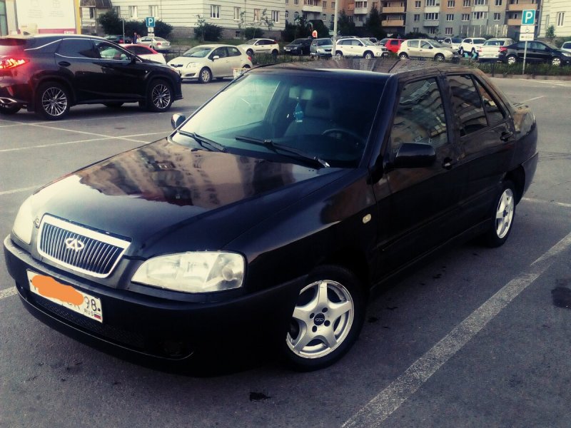Chery Amulet a15 черная