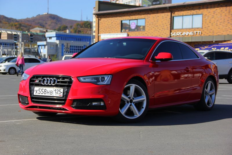 Audi a5 тонированная