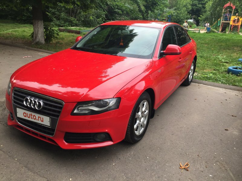 Audi a4 b8 Red
