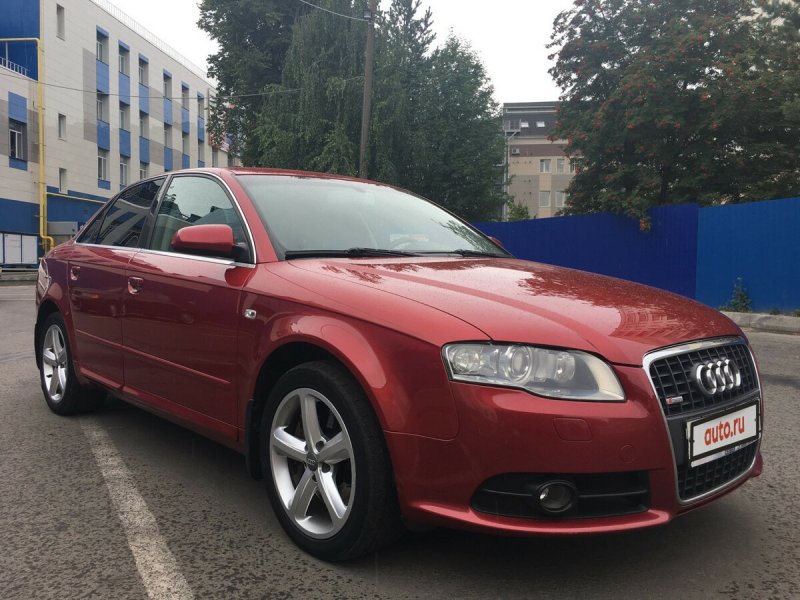 Audi a4, 2010 Red
