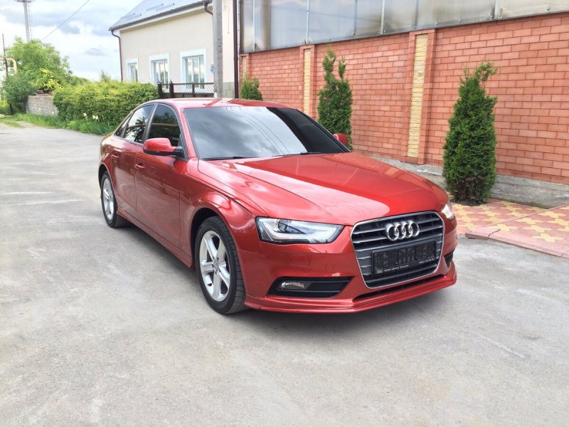 Audi a4 b8 Red