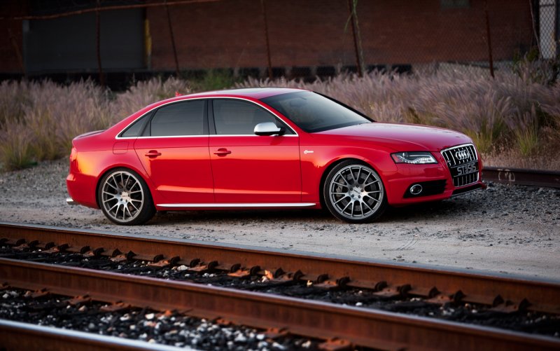 Audi a4, 2010 Red
