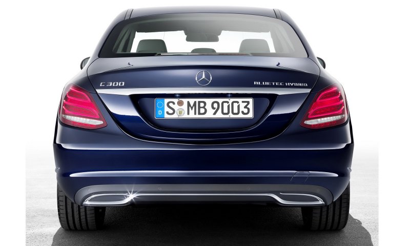 Мерседес w205 сзади