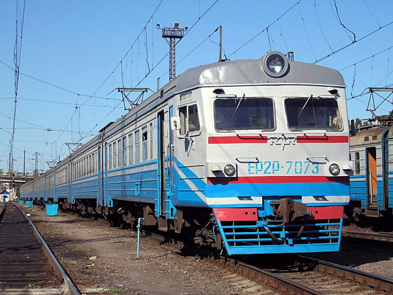 Ретро поезд с Курского вокзала