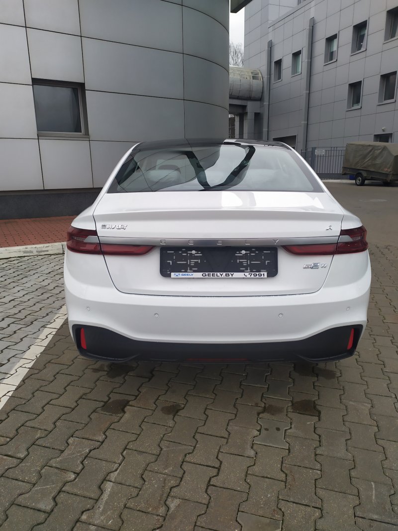 Geely Atlas 1.8t спойлер