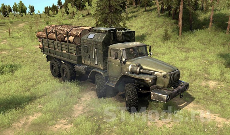 Грузовик Урал 4320 8х8