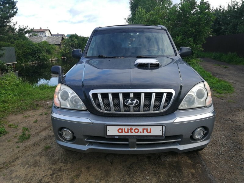 Hyundai Terracan 2003 салон