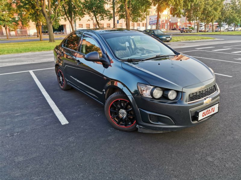 Chevrolet Aveo 2012 синий