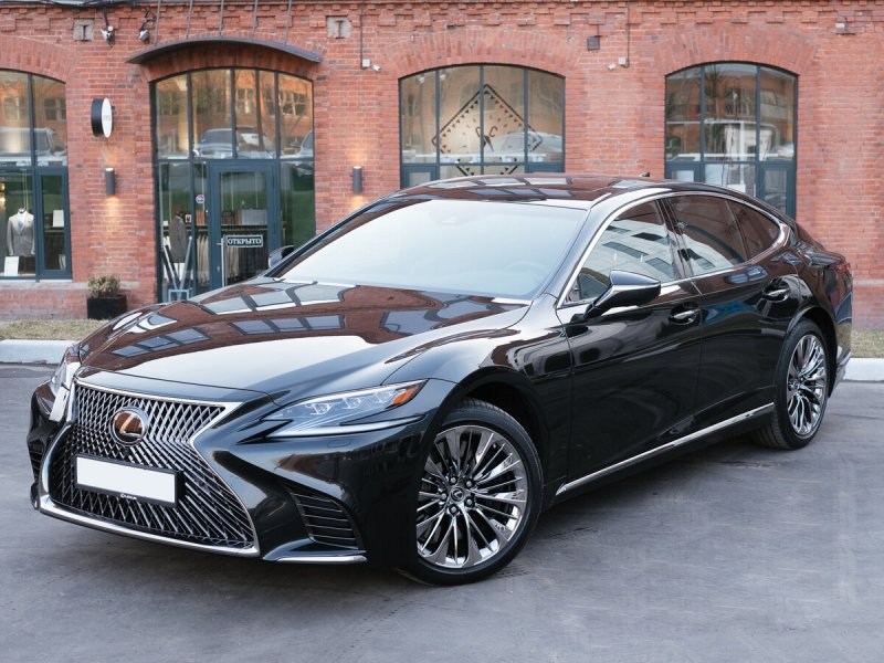 Лексус лс 500 черный