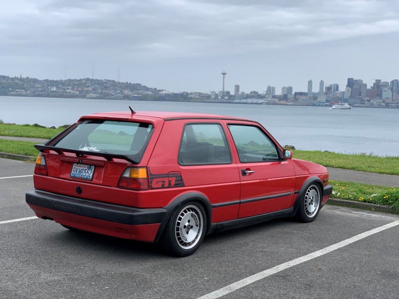 Opel Kadett e stance