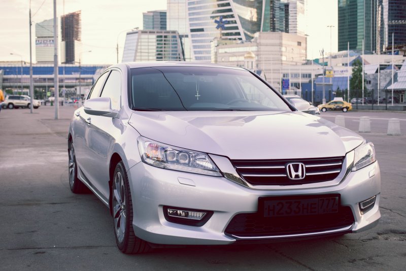 Honda Accord 2013 черная