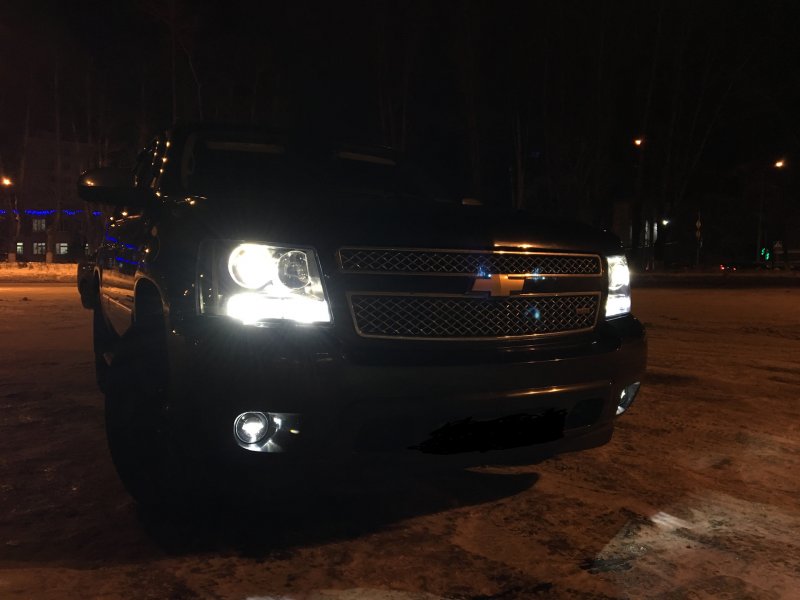 Chevrolet Tahoe с новым светом