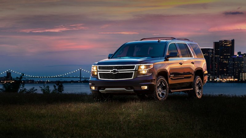 Chevrolet Tahoe 4 HUD проекция