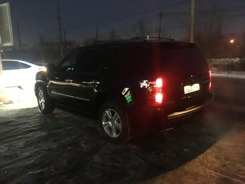 Chevrolet Tahoe 3 зимой