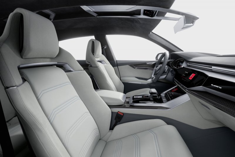 Новый Audi q8 салон
