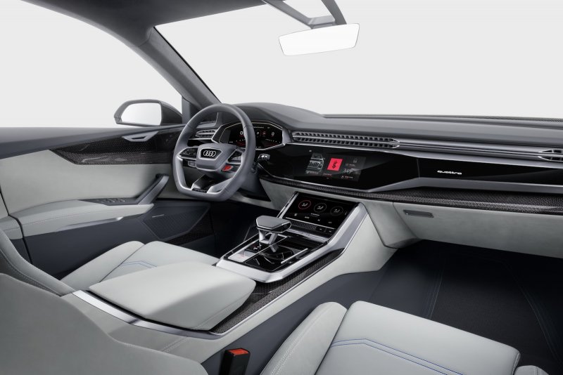 Audi q8 салон