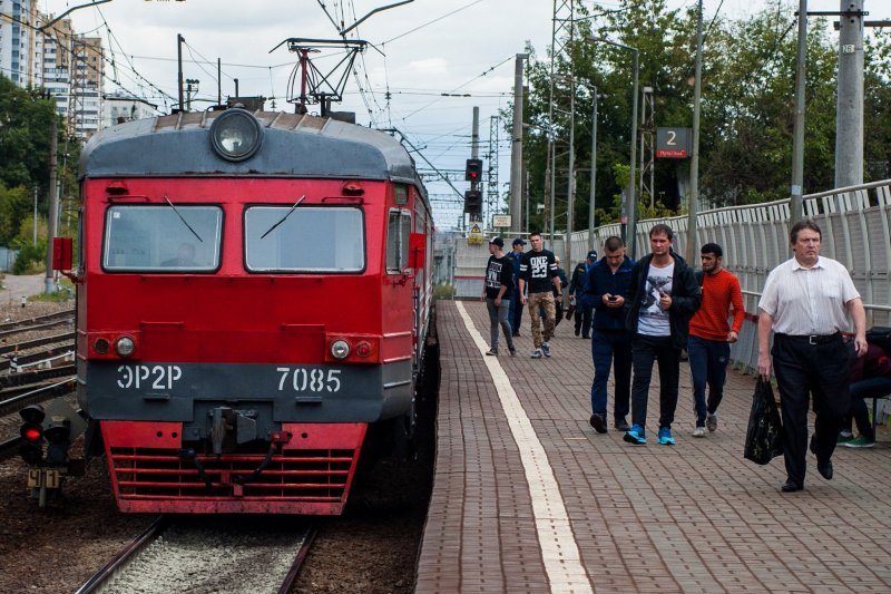 Станция Коломенское электричка