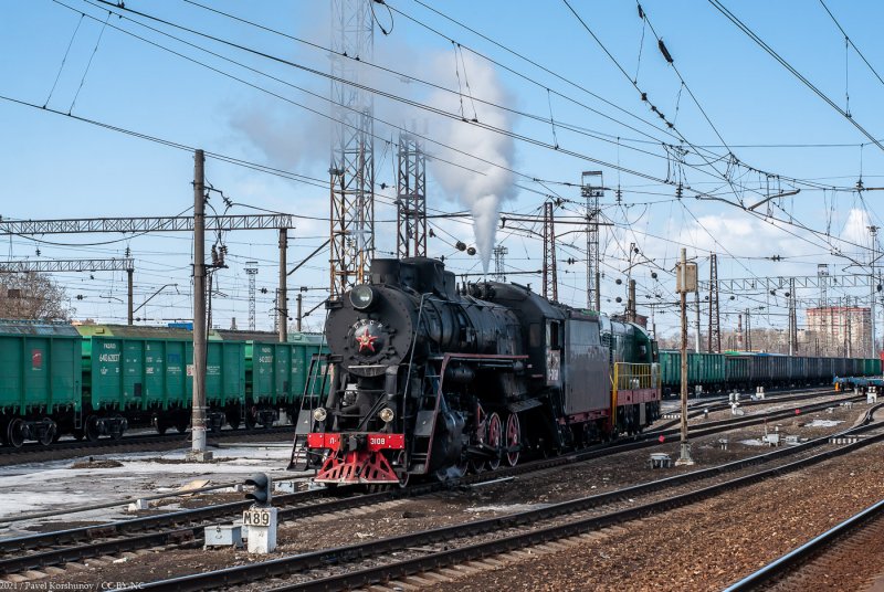 Паровоз л-3108